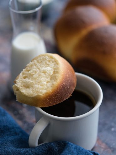 Brioche con lo yogurt