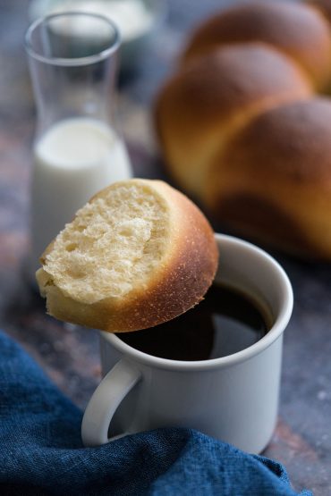 Brioche con lo yogurt
