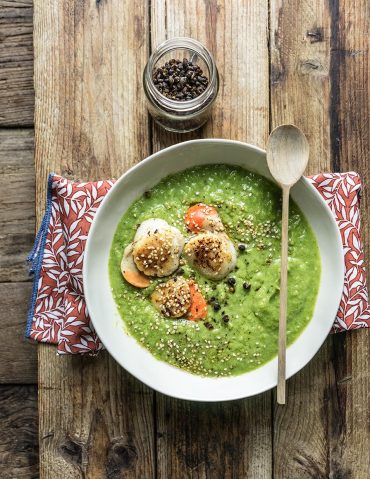Crema di broccoli e capesante