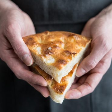 Pan Focaccia con lievito di birra