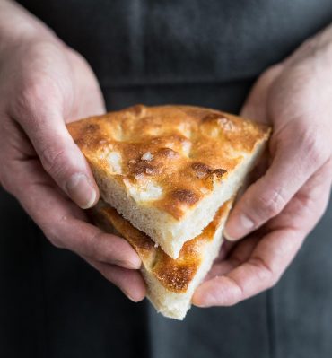 Pan Focaccia con lievito di birra
