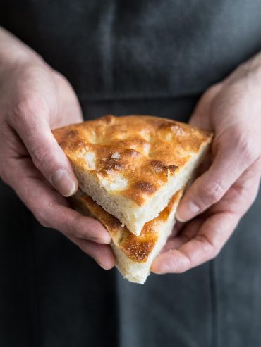 Pan Focaccia con lievito di birra