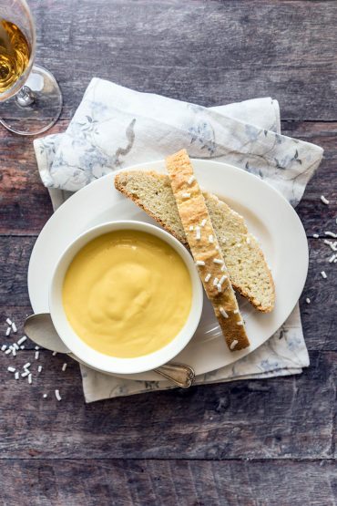 Crema in scodella e ciambella romagnola