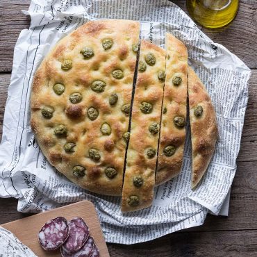 Focaccia alle olive