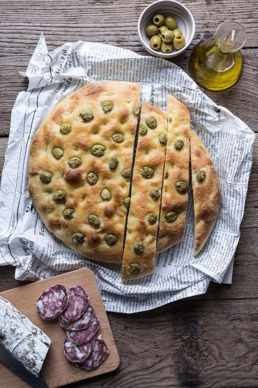 Focaccia alle olive