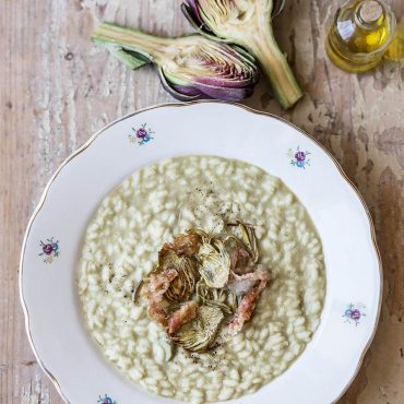 Risotto con i carciofi
