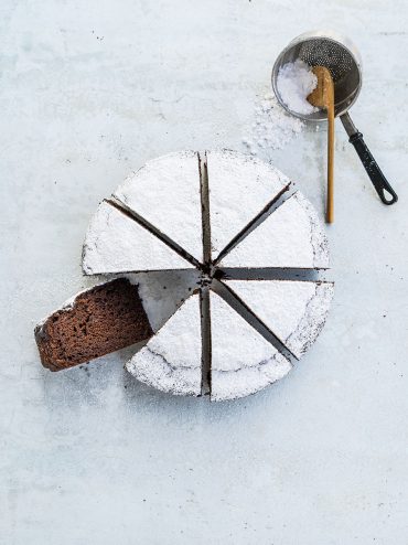 Torta yogurt e cacao