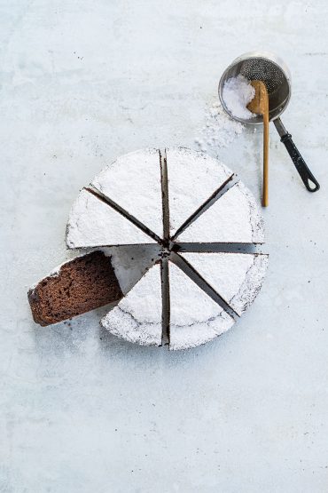 Torta yogurt e cacao