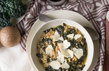 Zuppa orzo e cavolo nero