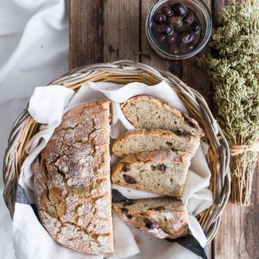 Pane senza impasto alla greca