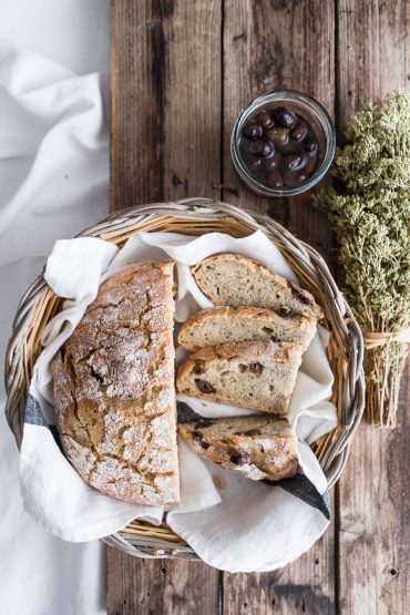 Pane senza impasto alla greca