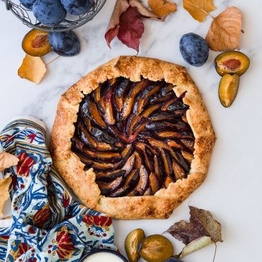 Galette con le prugne