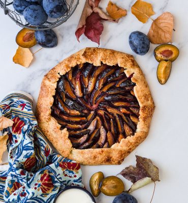 Galette con le prugne