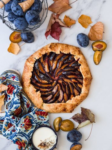 Galette con le prugne