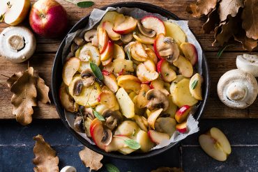 Patate, champignon e mele abbondanza