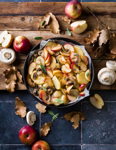 Patate, champignon e mele abbondanza