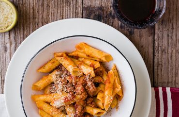 Garganelli al ragù di salsiccia di Bra