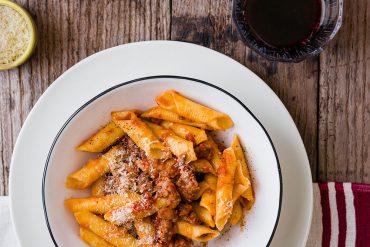 Garganelli al ragù di salsiccia di Bra