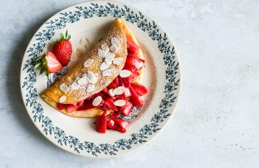 omelette soufflée con le fragole