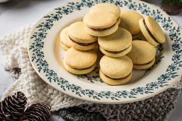 Alfajores con dulce de leche