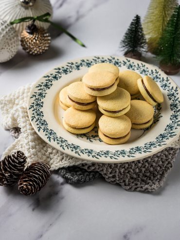 Alfajores con dulce de leche