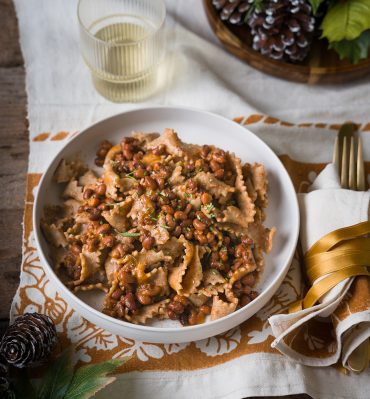 Pappardelle con fagiolina del Trasimeno