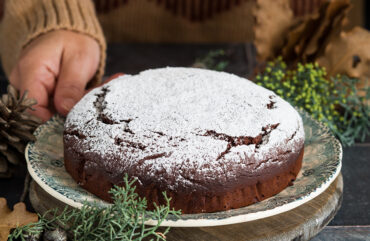 Torta castagne e cacao