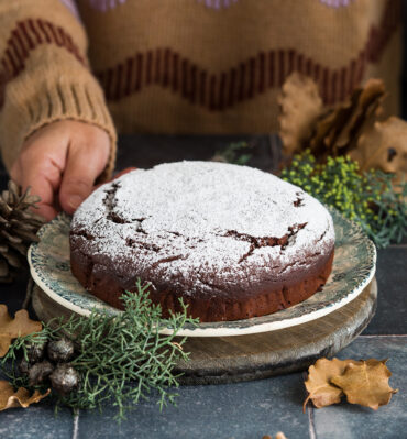 Torta castagne e cacao