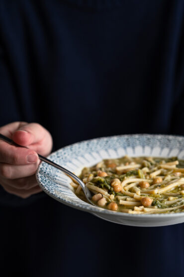 Pasta ceci e verza